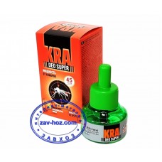 Жидкость от комаров KRA DEO SUPER, 40 ночей