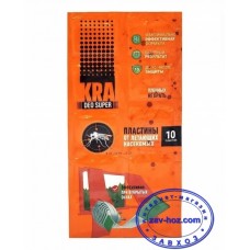 Пластины от комаров KRA deo super